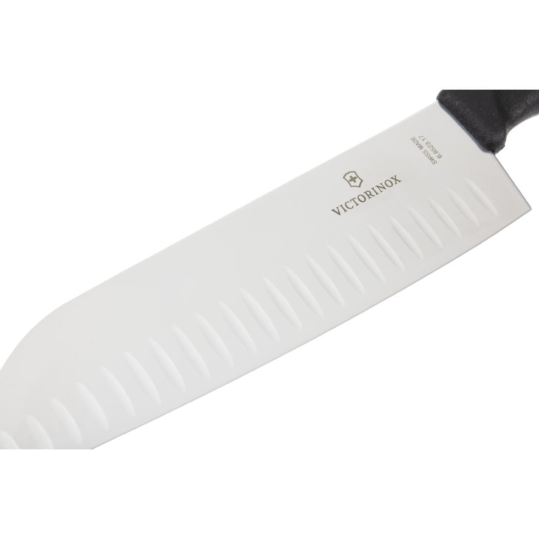 Victorinox Santoku Knife Fluted Edge 17.1cm - D828 Victorinox