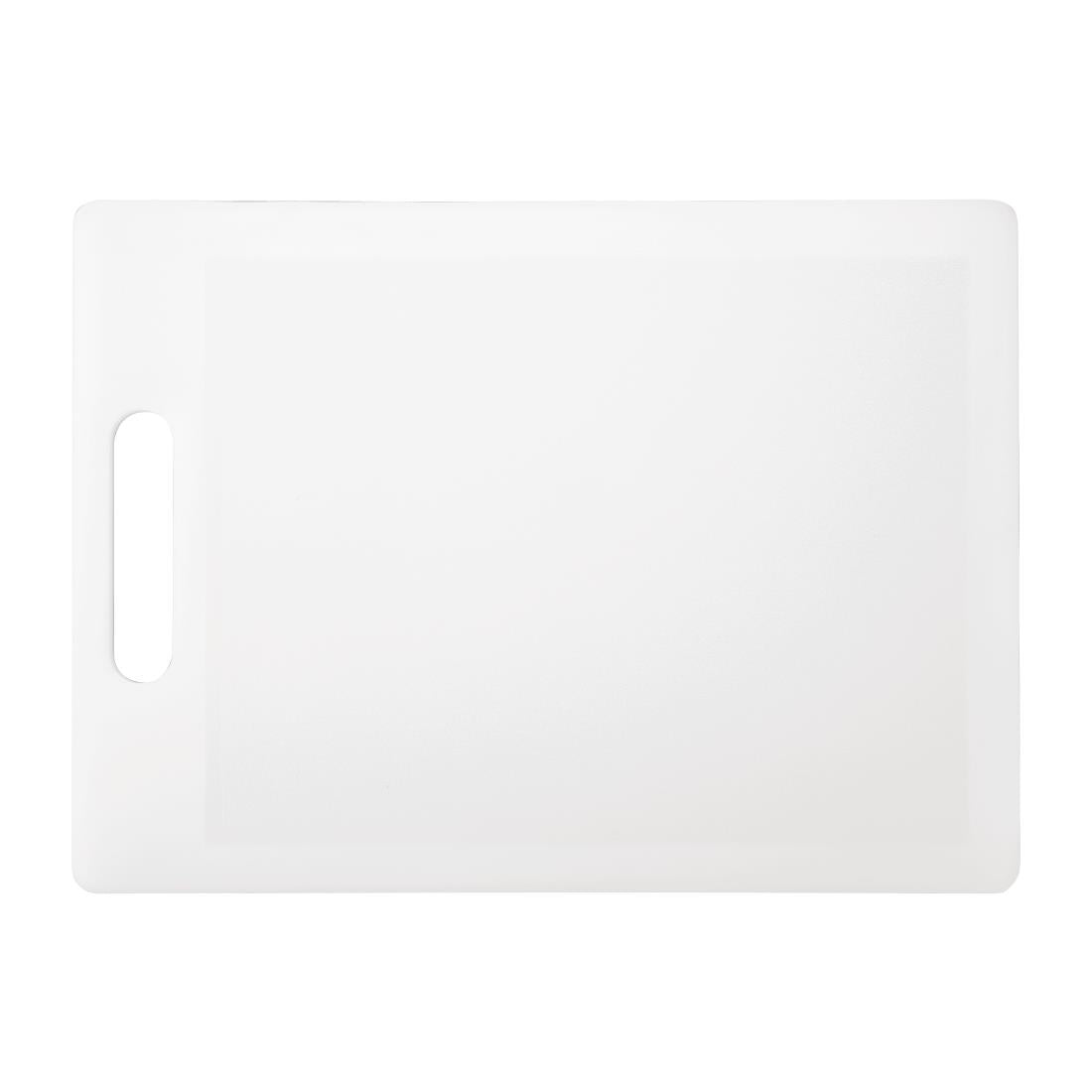 Nisbets Essentials White Chopping Board - DA089 Nisbets Essentials