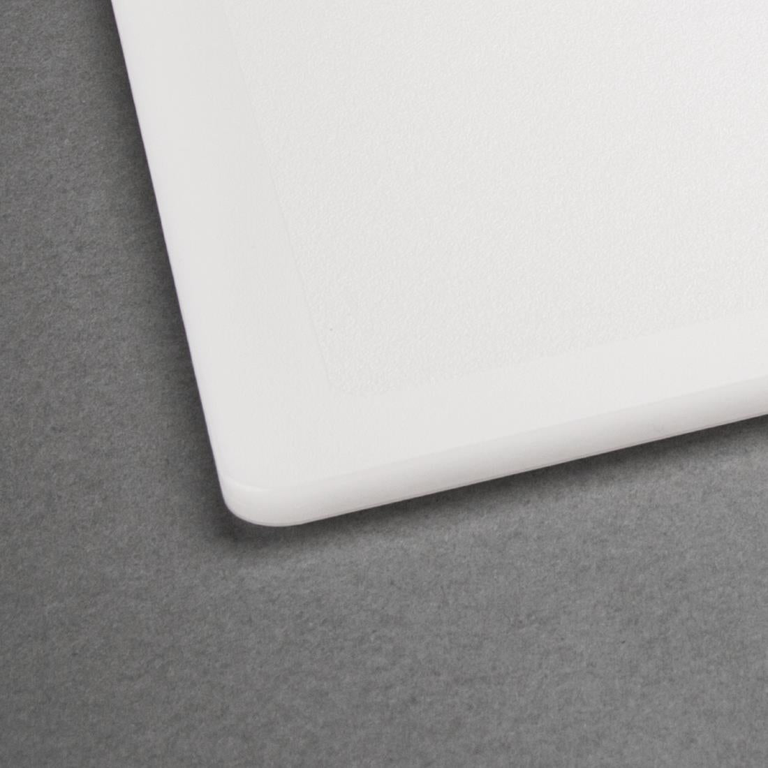 Nisbets Essentials White Chopping Board - DA089 Nisbets Essentials