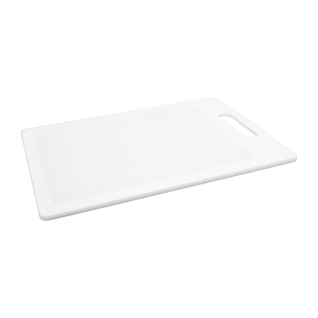 Nisbets Essentials White Chopping Board - DA089 Nisbets Essentials