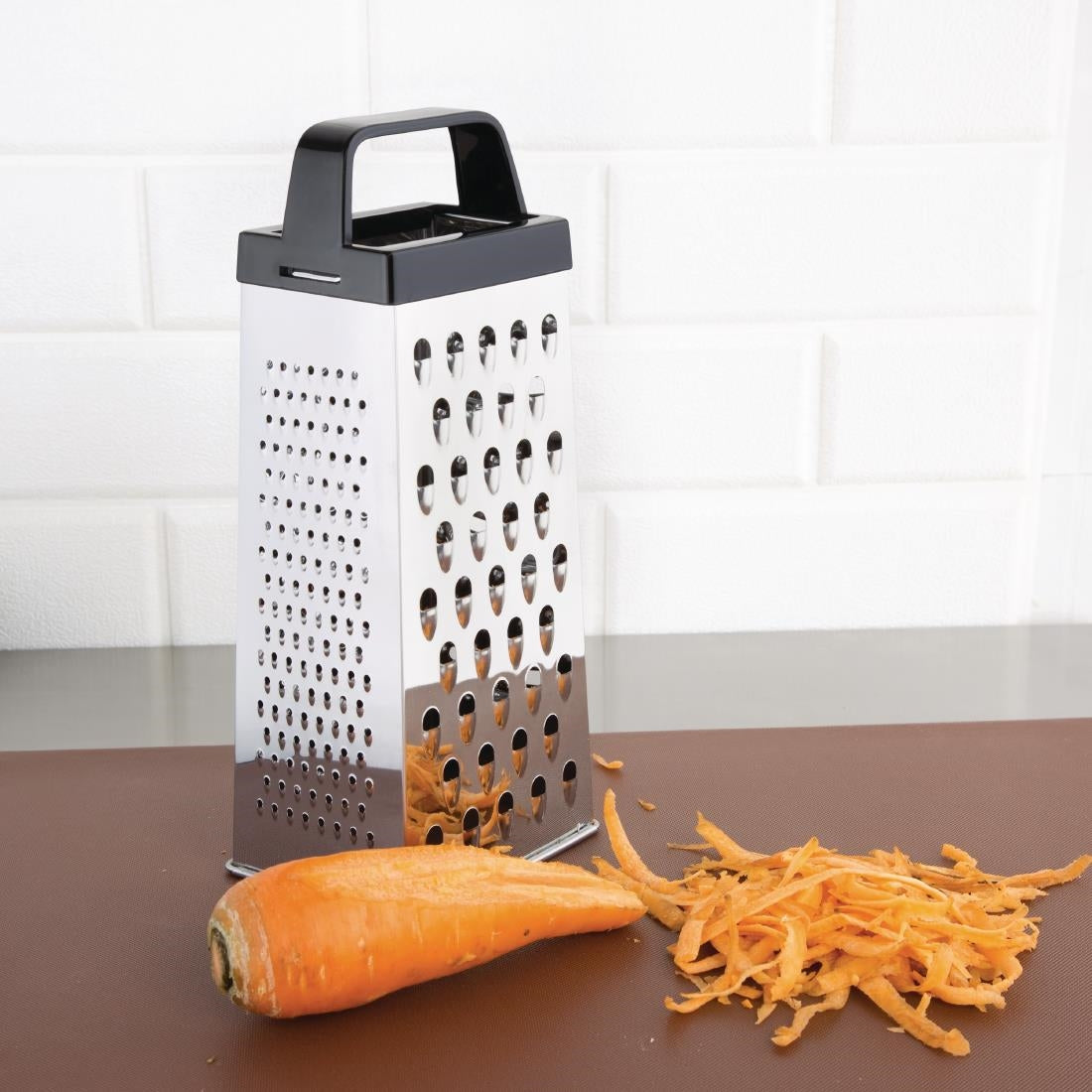 Nisbets Essentials Box Grater - DA096 Nisbets Essentials