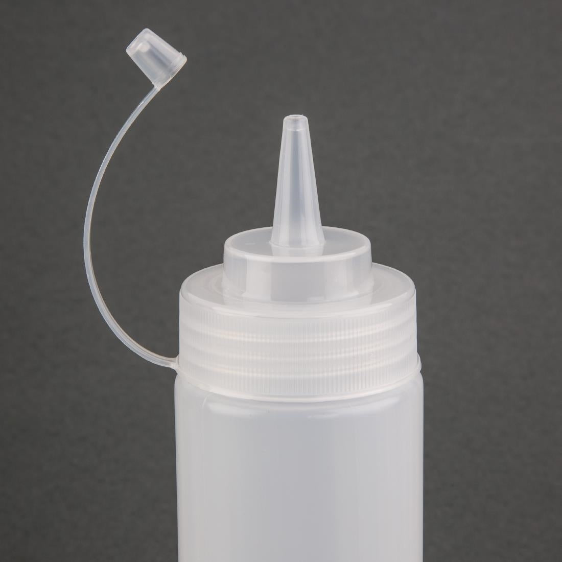 Nisbets Essentials Squeeze Sauce Bottles 12oz (Pack of 6) - DA113 Nisbets Essentials