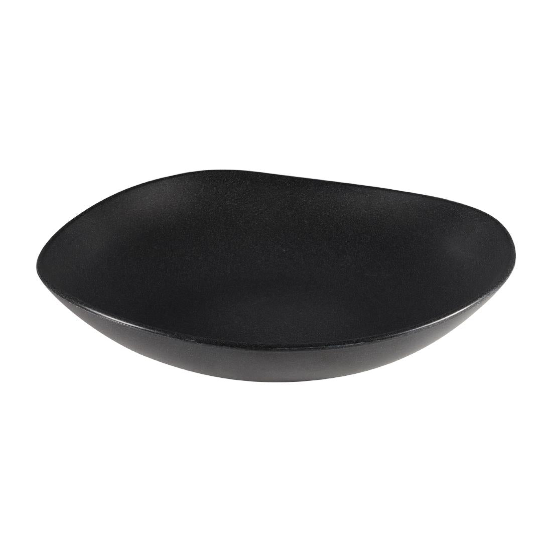 Alchemy Melamine Trace Granite Blk Melamine Bowl 380mm (Pack of 2) - DA218 Bowls Churchill