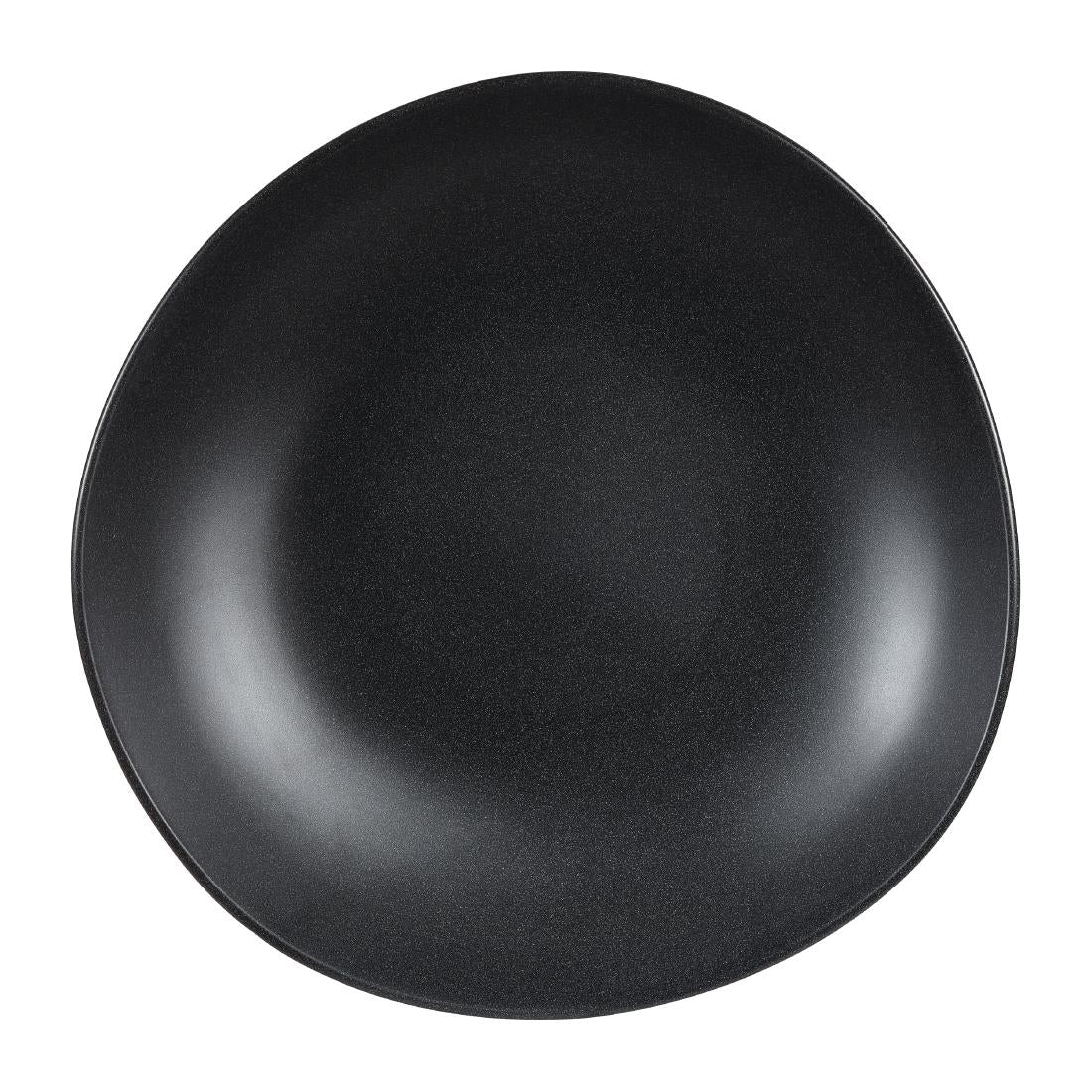 Alchemy Melamine Trace Granite Blk Melamine Bowl 380mm (Pack of 2) - DA218 Bowls Churchill