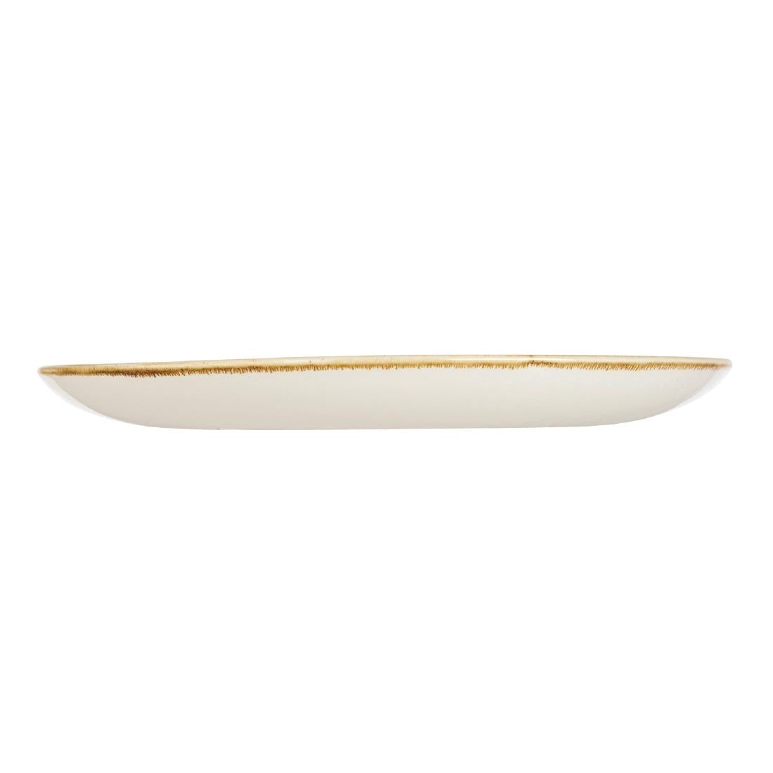 Churchill Studio Prints Homespun Stone Grey Coupe Plate 165mm (Pack of 12) - DA271 Plates Churchill