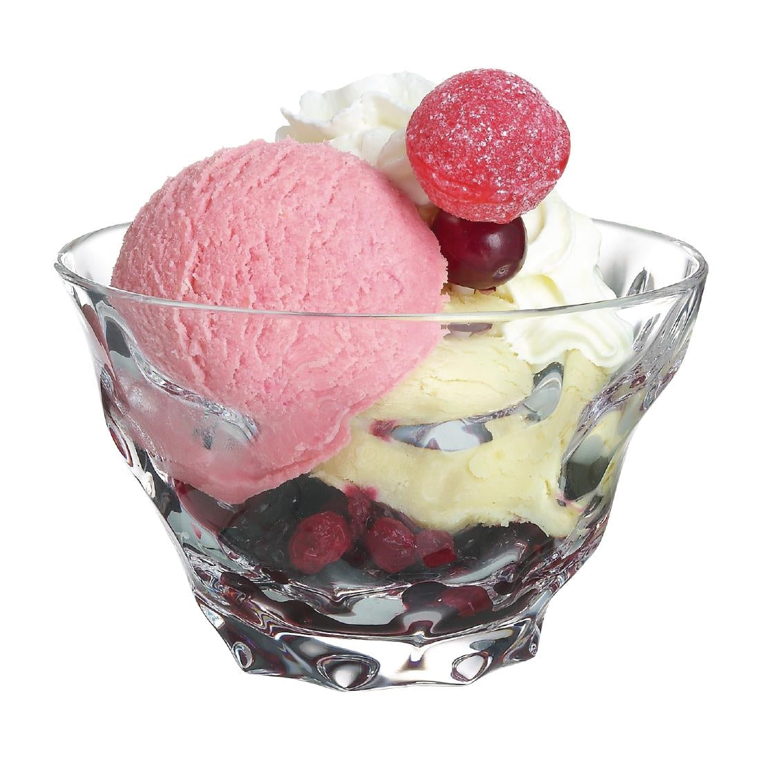 Arcoroc Maeva Diamant Bowl 200ml (Pack of 6) - DA374 Dessert and Sundae Glasses Arcoroc