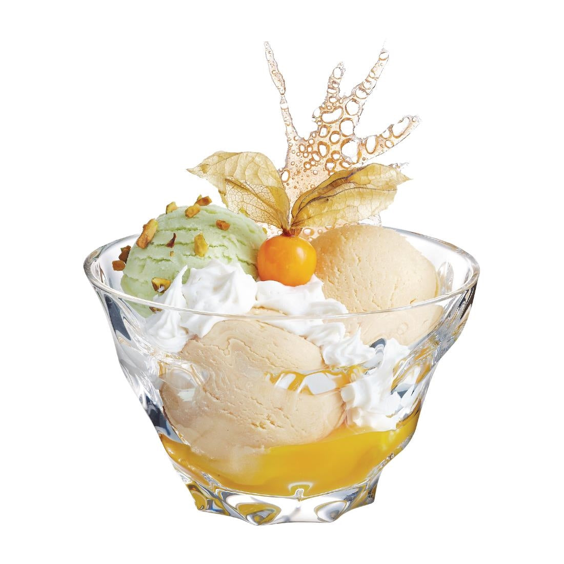 Arcoroc Maeva Diamant Bowl 200ml (Pack of 6) - DA374 Dessert and Sundae Glasses Arcoroc