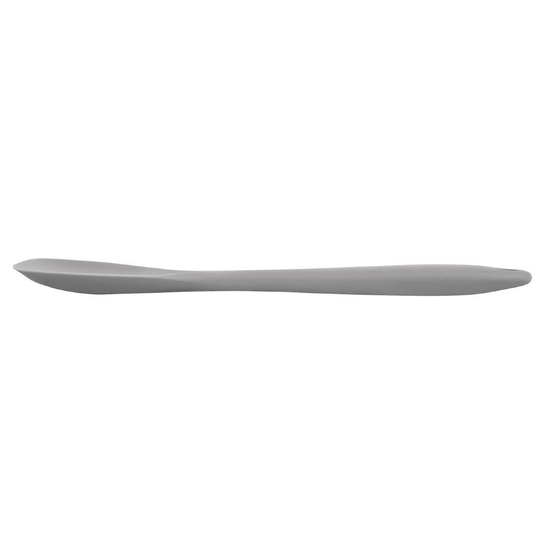 Vogue Silicone High Heat Spoonula Grey - DA528 Vogue