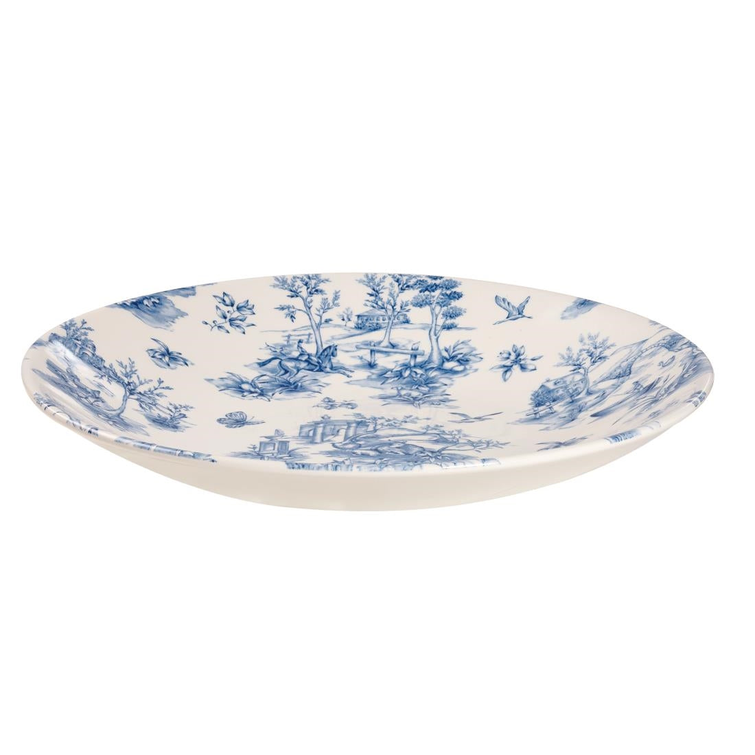 Churchill Vintage Prints Deep Coupe Plates Prague Toile 281mm (Pack of 12) - DA726 Plates Churchill