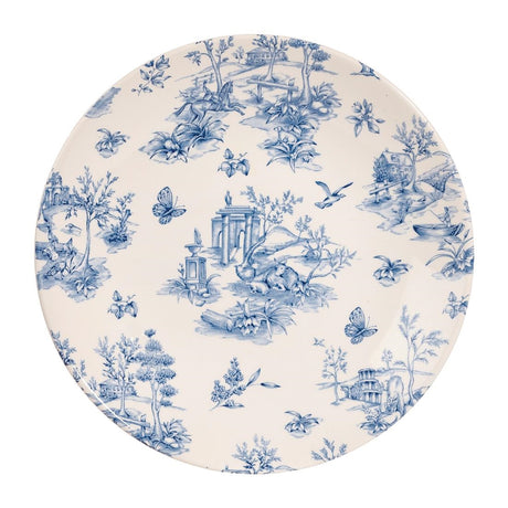 Churchill Vintage Prints Deep Coupe Plates Prague Toile 255mm (Pack of 12) - DA727 Plates Churchill