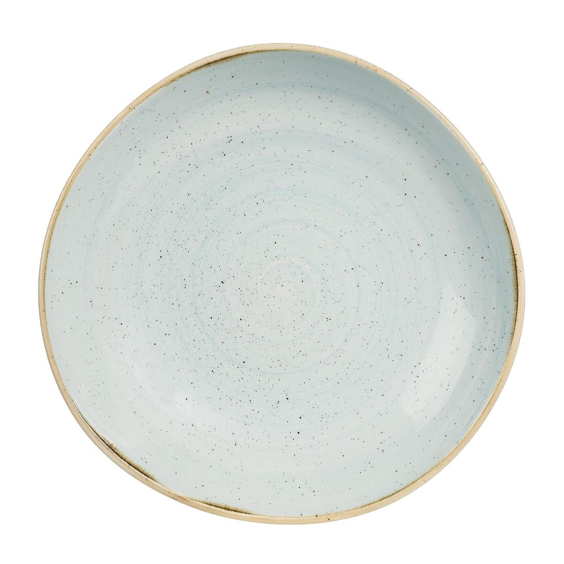 Churchill Stonecast Trace Bowls Duck Egg Blue 253mm (Pack of 12) - DA734 Bowls Churchill