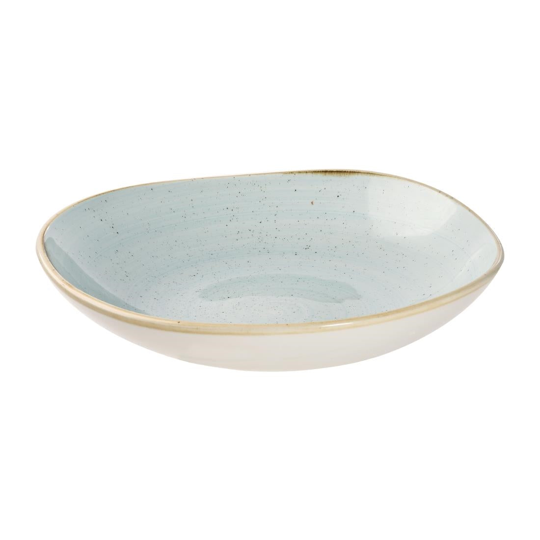 Churchill Stonecast Trace Bowls Duck Egg Blue 253mm (Pack of 12) - DA734 Bowls Churchill