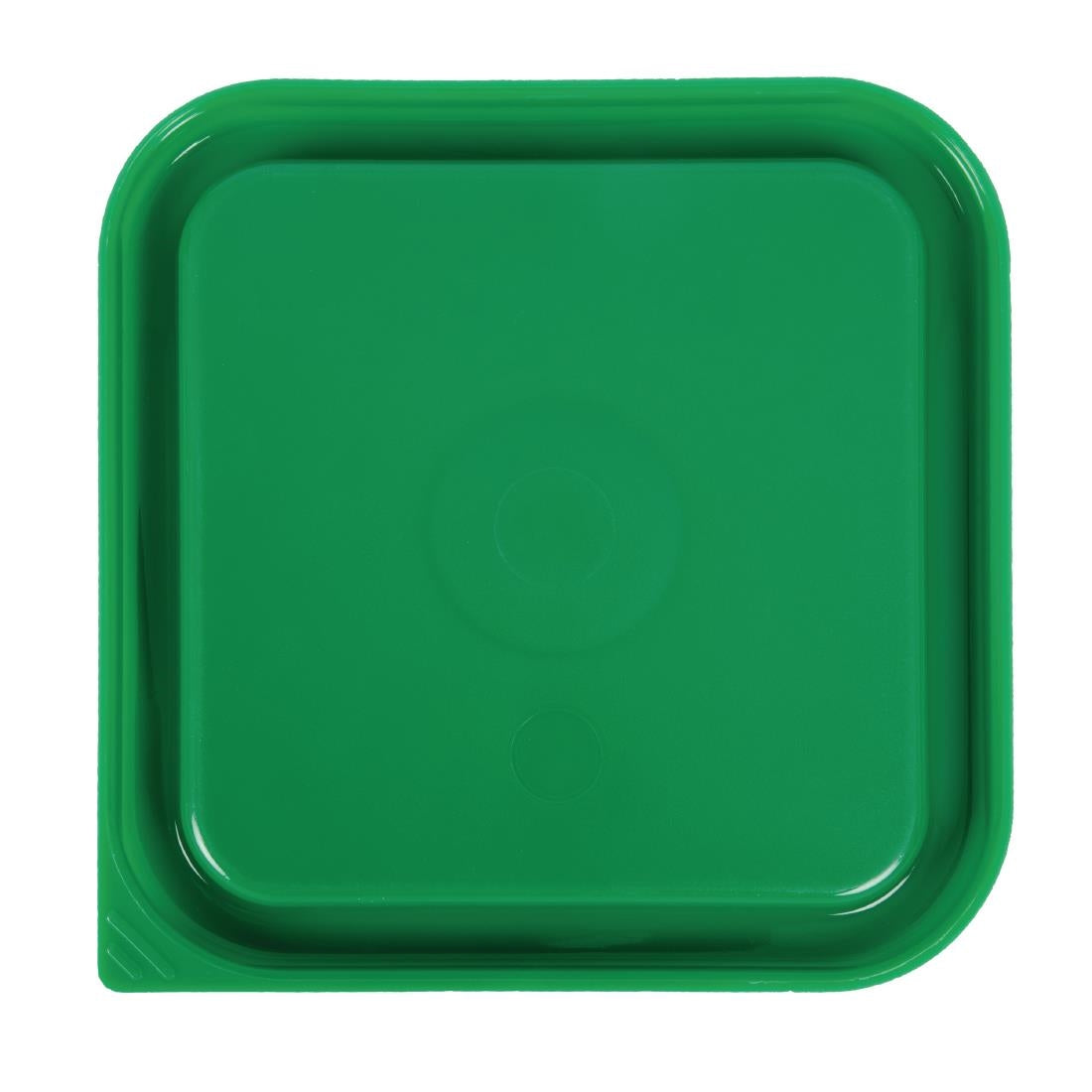 Cambro Camsquare Food Storage Container Lid Green - DB014 Cambro