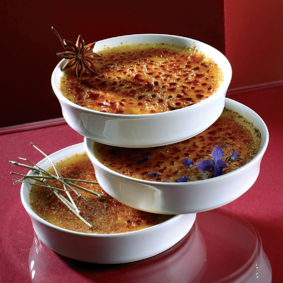 Revol Alexandrie Creme Brulee Dishes 140mm (Pack of 6) - DB039 Revol Crockery Revol