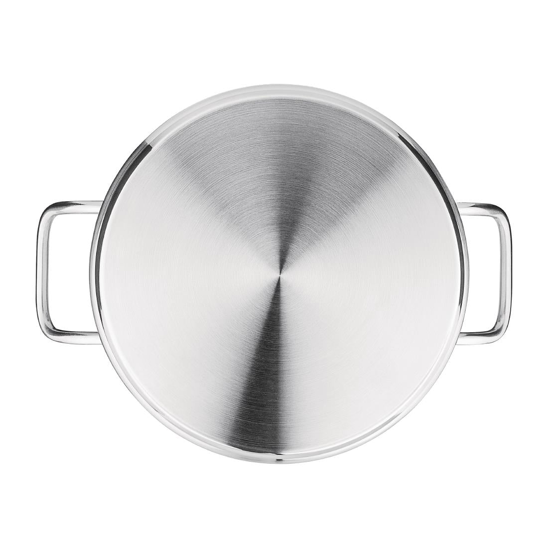 Nisbets Essentials Stainless Steel Stew Pot With Lid 32cm - DB255 Casserole & Stew Pans Nisbets Essentials