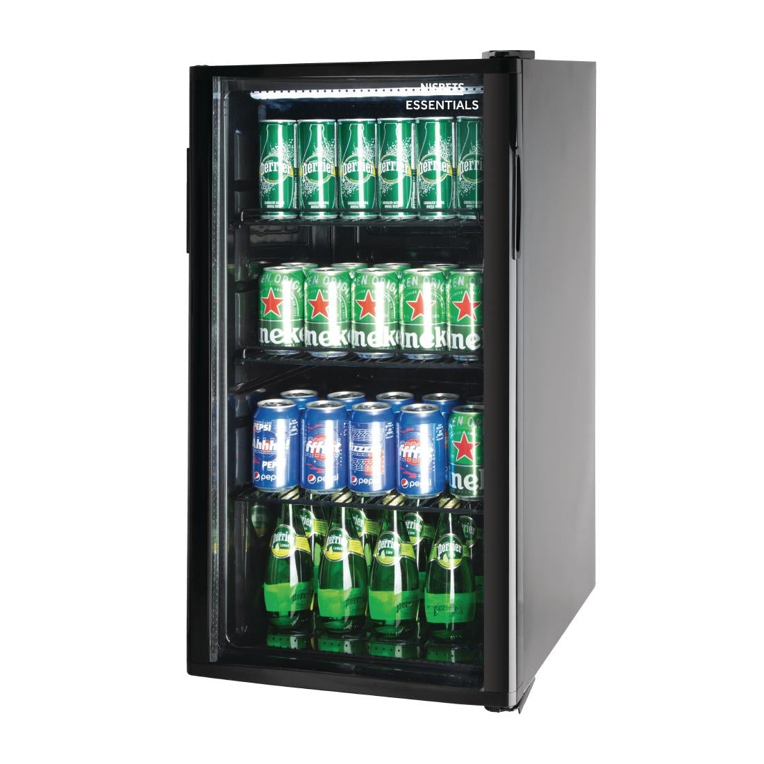 Nisbets Essentials Single Door Back Bar Cooler - 92Ltr - DB303 Nisbets Essentials