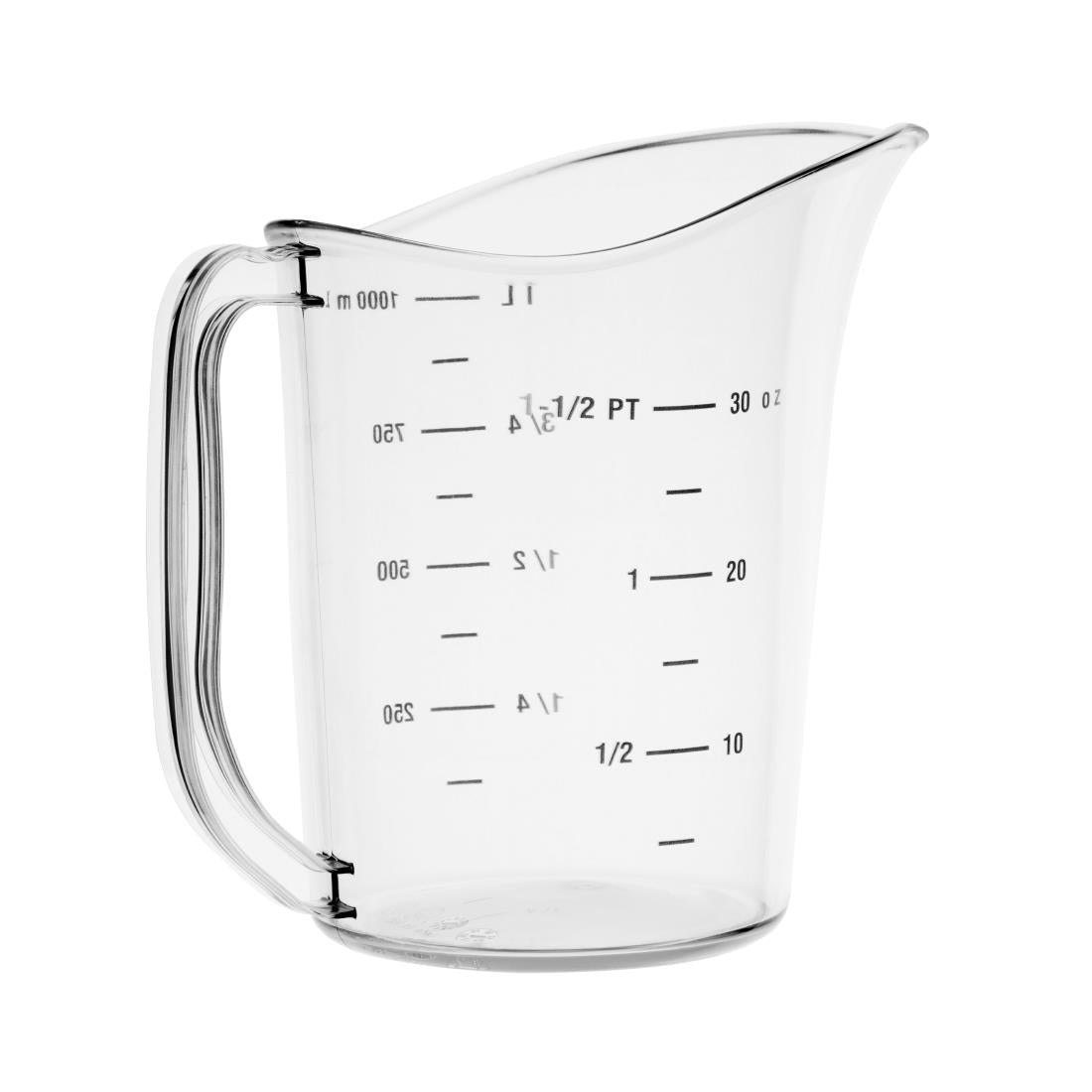 Vogue Polycarbonate Measuring Jug 1Ltr - DB451 Vogue
