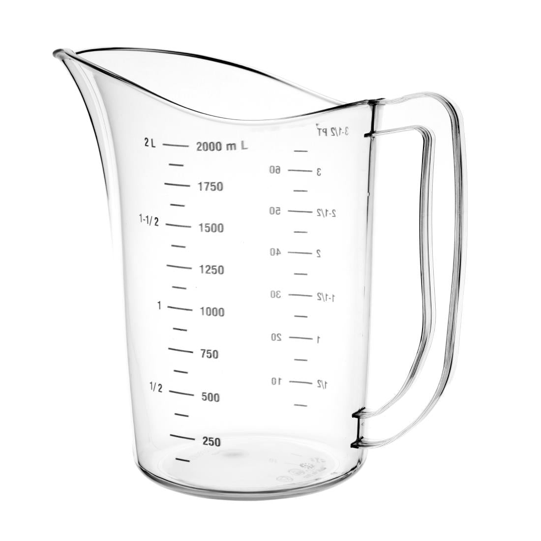 Vogue Polycarbonate Measuring Jug 2Ltr - DB452 Vogue