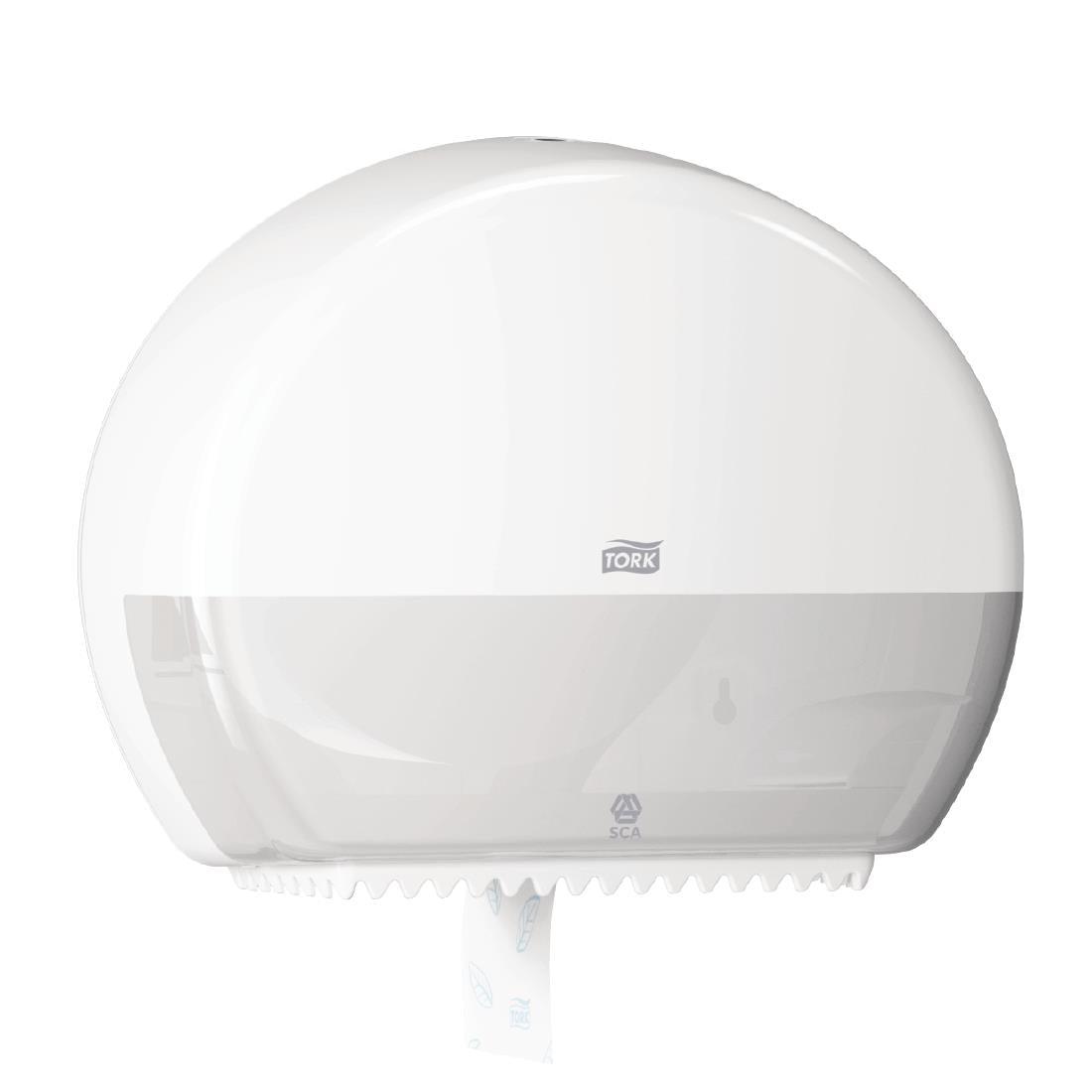 Tork Mini Jumbo Toilet Roll Dispenser White - DB463 Tork