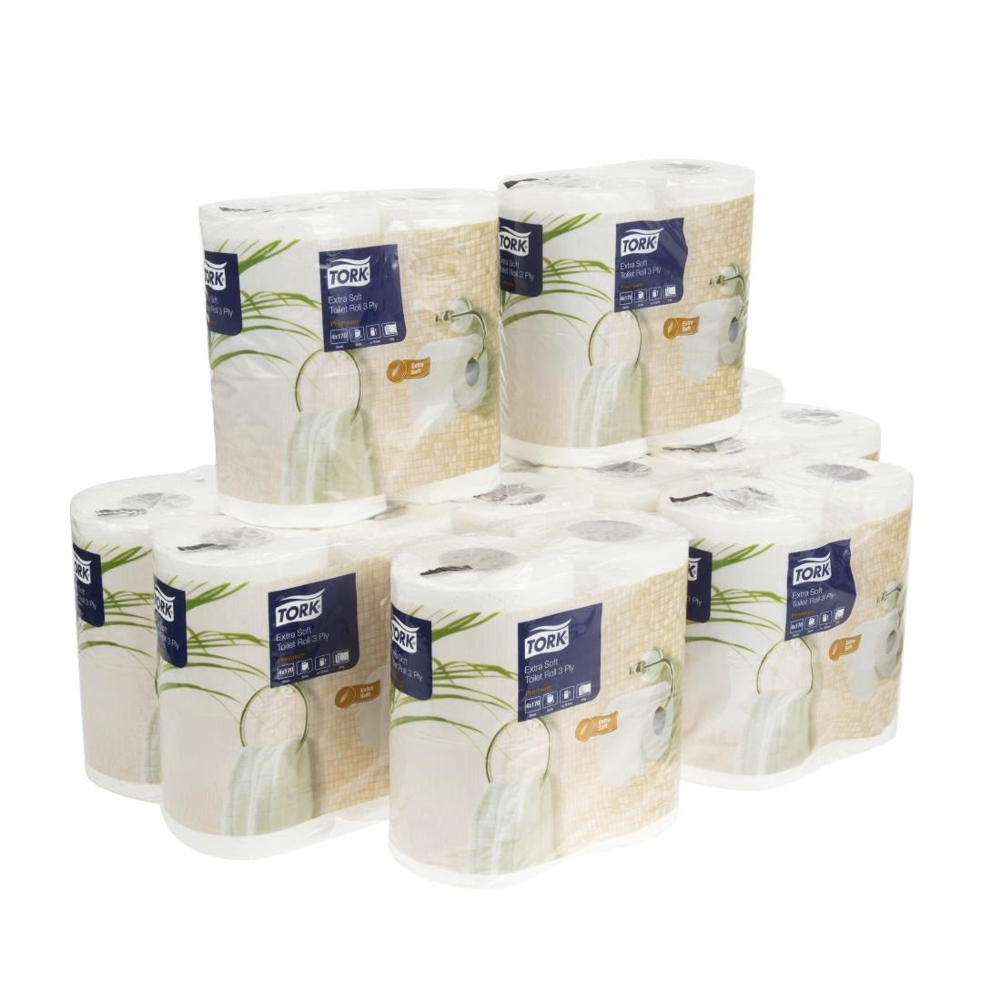 Tork Extra Soft Premium Toilet Paper 3-Ply 20.4m (Pack of 40) - DB467 Tork