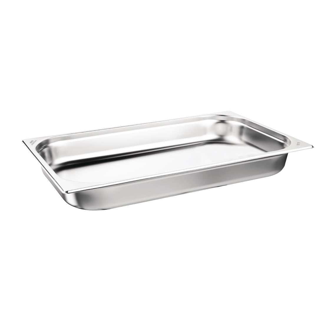 Nisbets Essentials Stainless Steel Gastronorm 65mm (Pack 3) - DB881 Nisbets Essentials