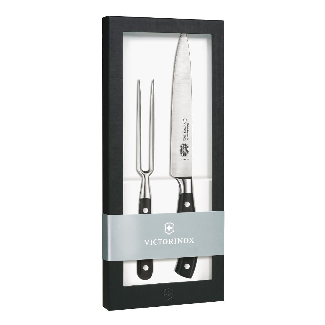 Victorinox Carving 2-Piece Knife and Fork Gift Set - DC020 Victorinox