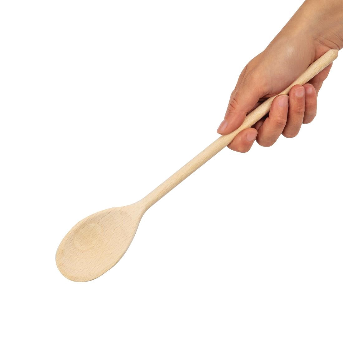 Nisbets Essentials Wooden Spoon 12" - DC063 Nisbets Essentials