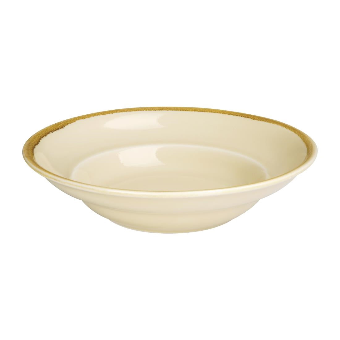 Olympia Kiln Pasta Bowls Sandstone 250mm (Pack of 4) - DC304 Olympia