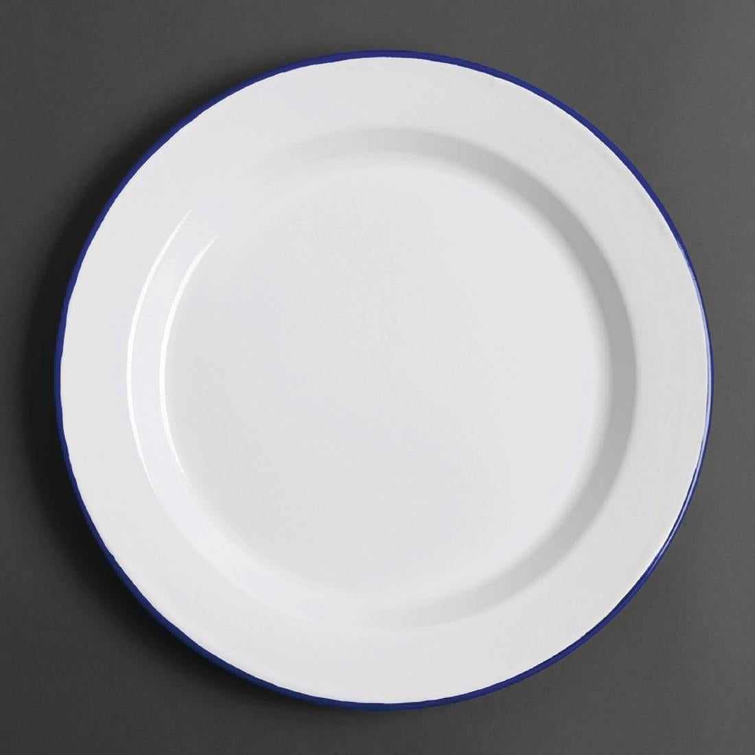 Olympia Enamel Dinner Plates 300mm (Pack of 6) - DC388 Plates Olympia