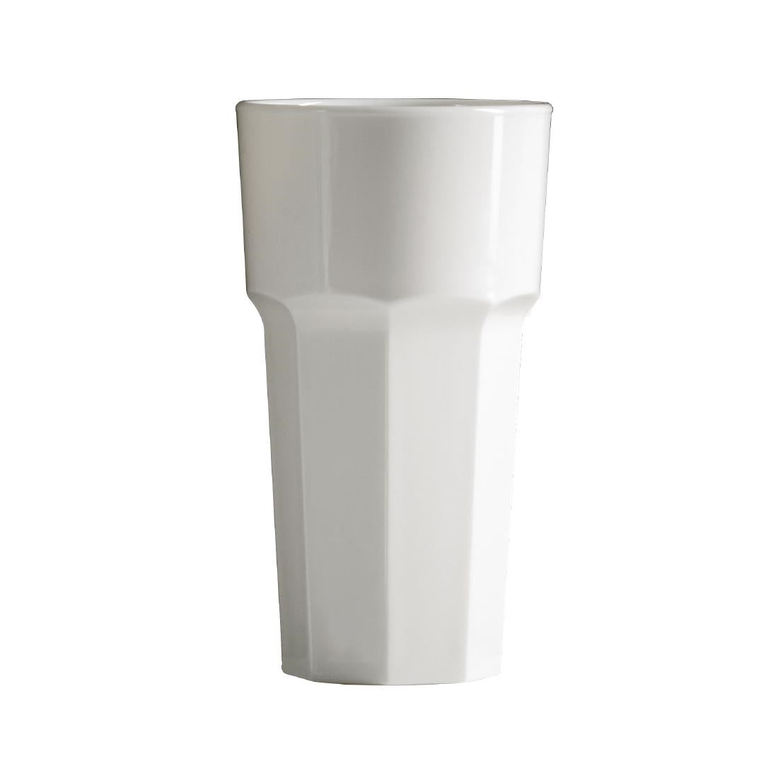 BBP Polycarbonate Tumbler 340ml White (Pack of 36) - DC410 Plastic Drinkware BBP