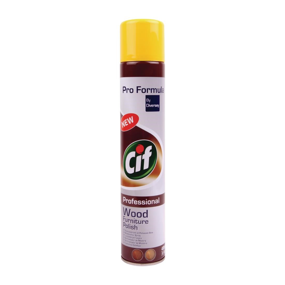 Cif Pro Formula Wood Furniture Polish Ready To Use 400ml - CX869 Pro-Formula