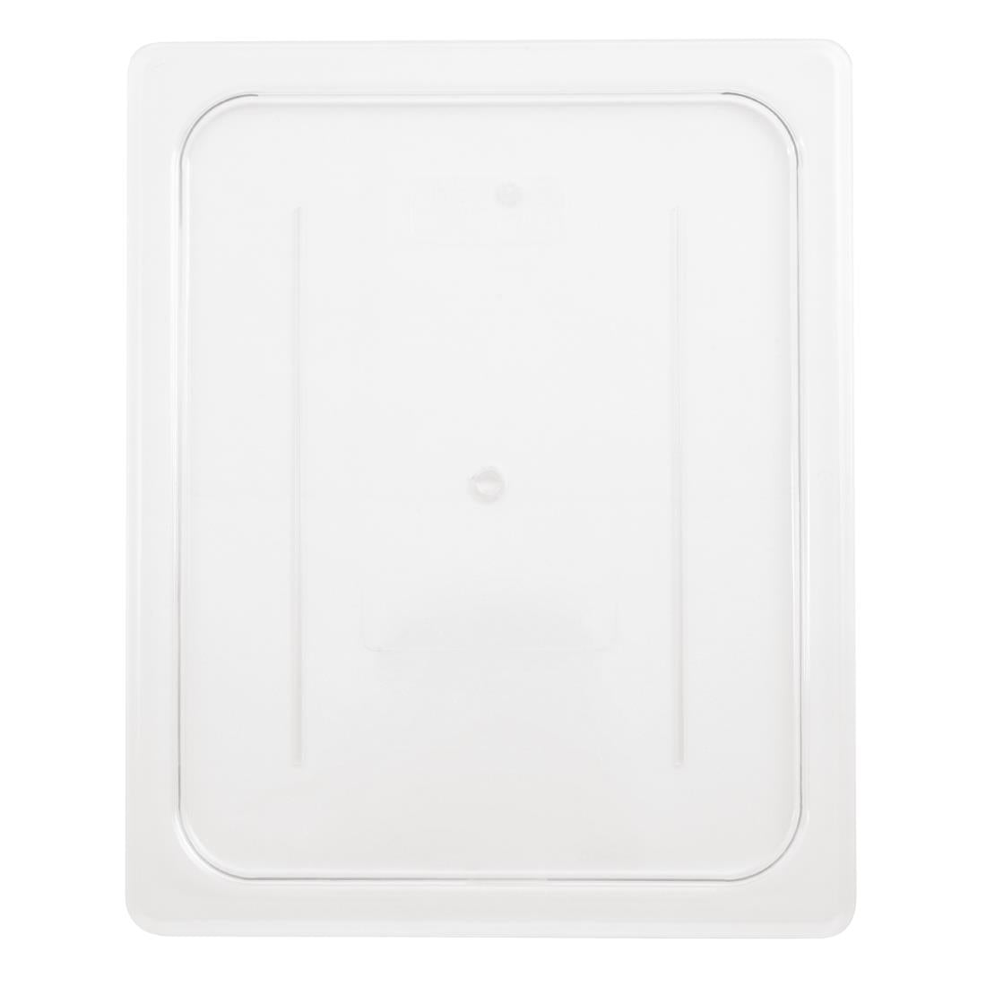 Cambro Clear Polycarbonate 1/2 Gastronorm Lid - DC663 Cambro