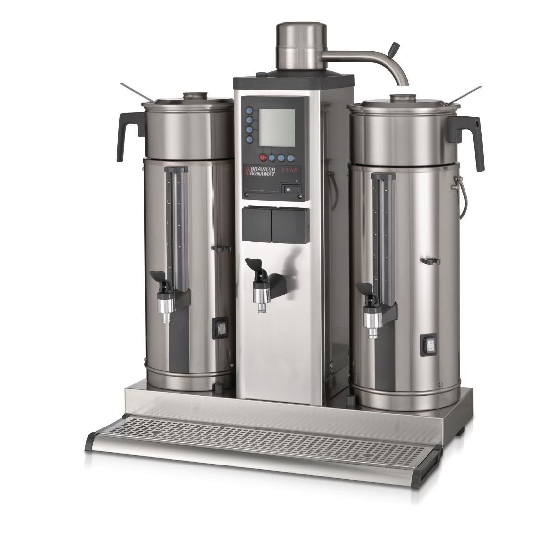 Bravilor B20 HW Bulk Coffee Brewer with 2x20Ltr Coffee Urns and Hot Water Tap 3 Phase - DC693-3P Bravilor Bonamat