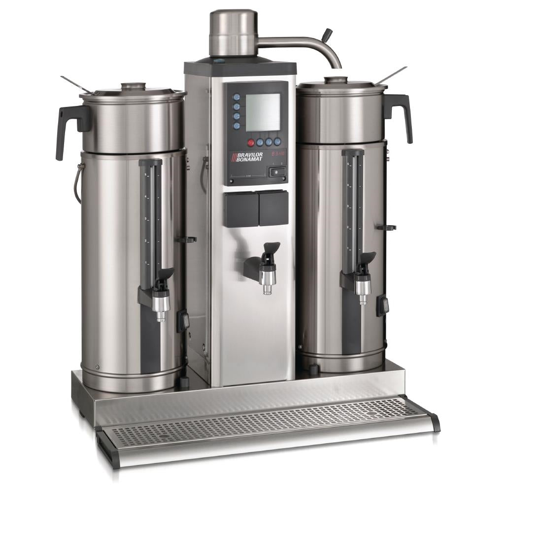 Bravilor B20 HW Bulk Coffee Brewer with 2x20Ltr Coffee Urns and Hot Water Tap 3 Phase - DC693-3P Bravilor Bonamat