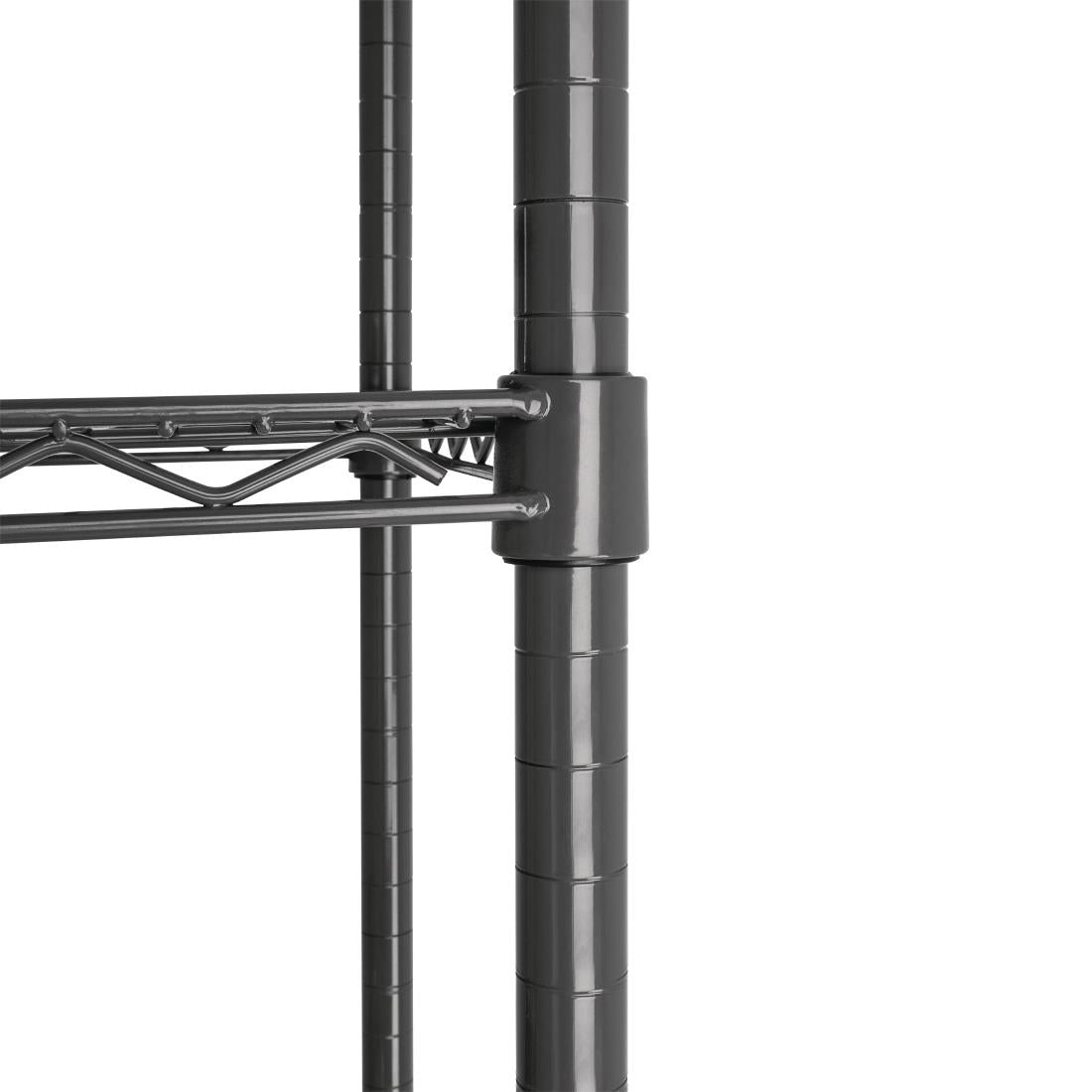 Nisbets Essentials 3 Tier Coated Shelving Unit 1820 x 915 x 457mm - DC819 Nisbets Essentials