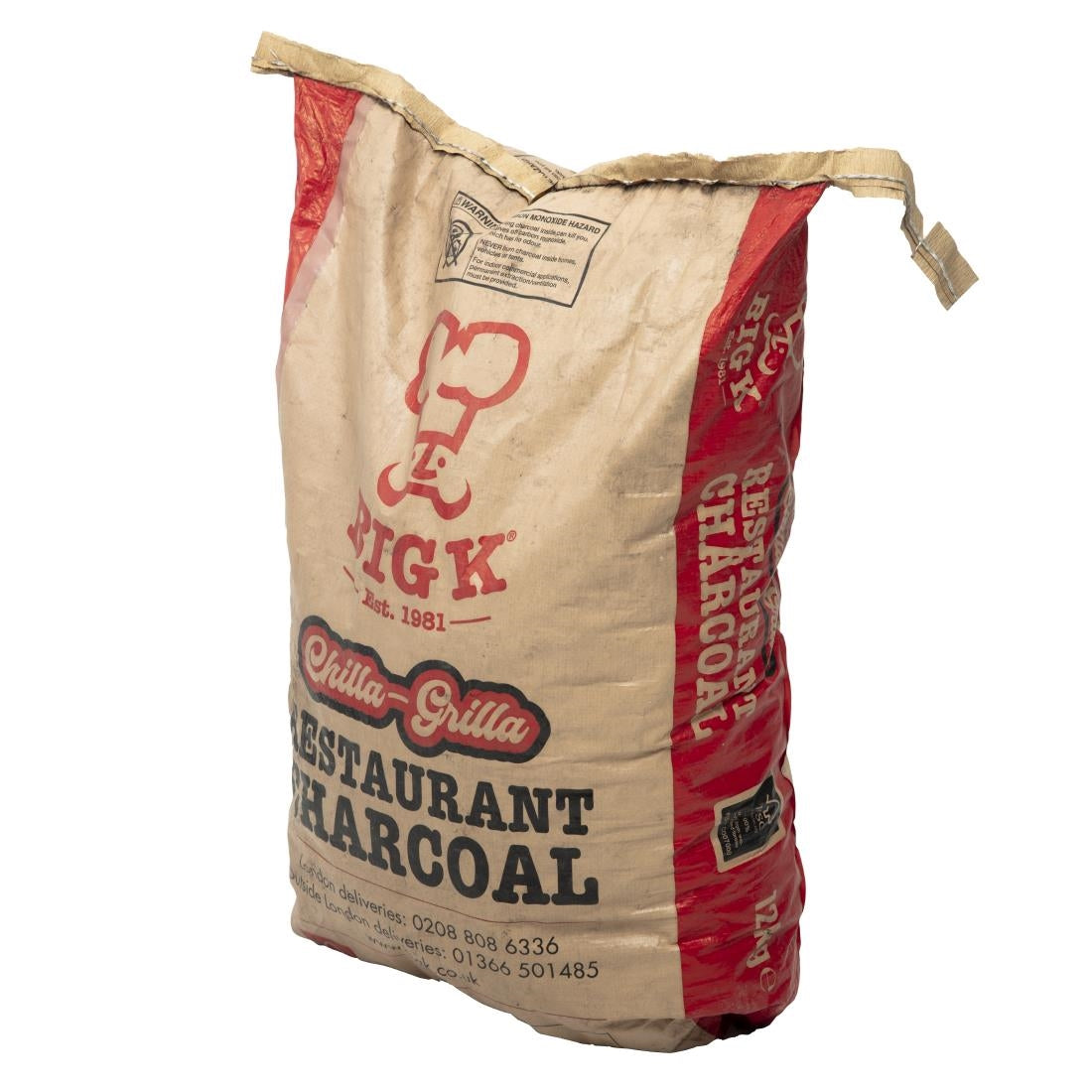 Big K Restaurant Natural Charcoal 12kg - DC868 Big K
