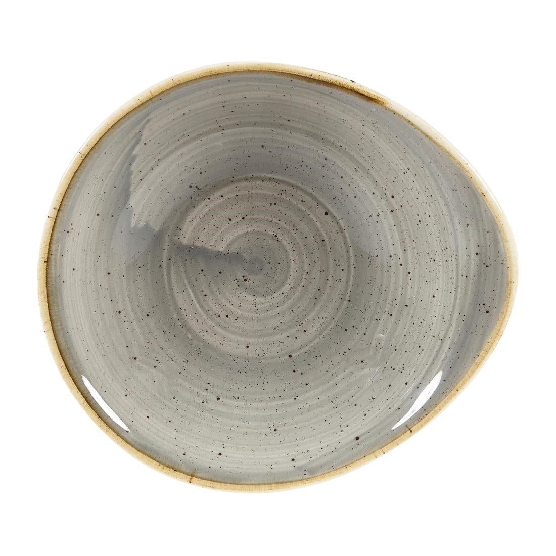 Churchill Stonecast Round Dishes Peppercorn Grey 160mm (Pack of 12) - DC942 Churchill Super Vitrified Churchill
