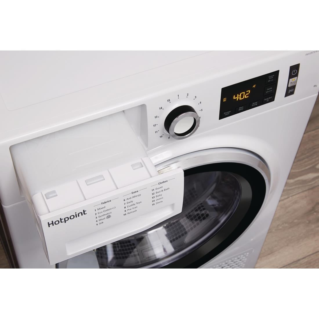 Hotpoint ActiveCare Heat Pump Tumble Dryer NT M11 82XB - DC975 Hotpoint