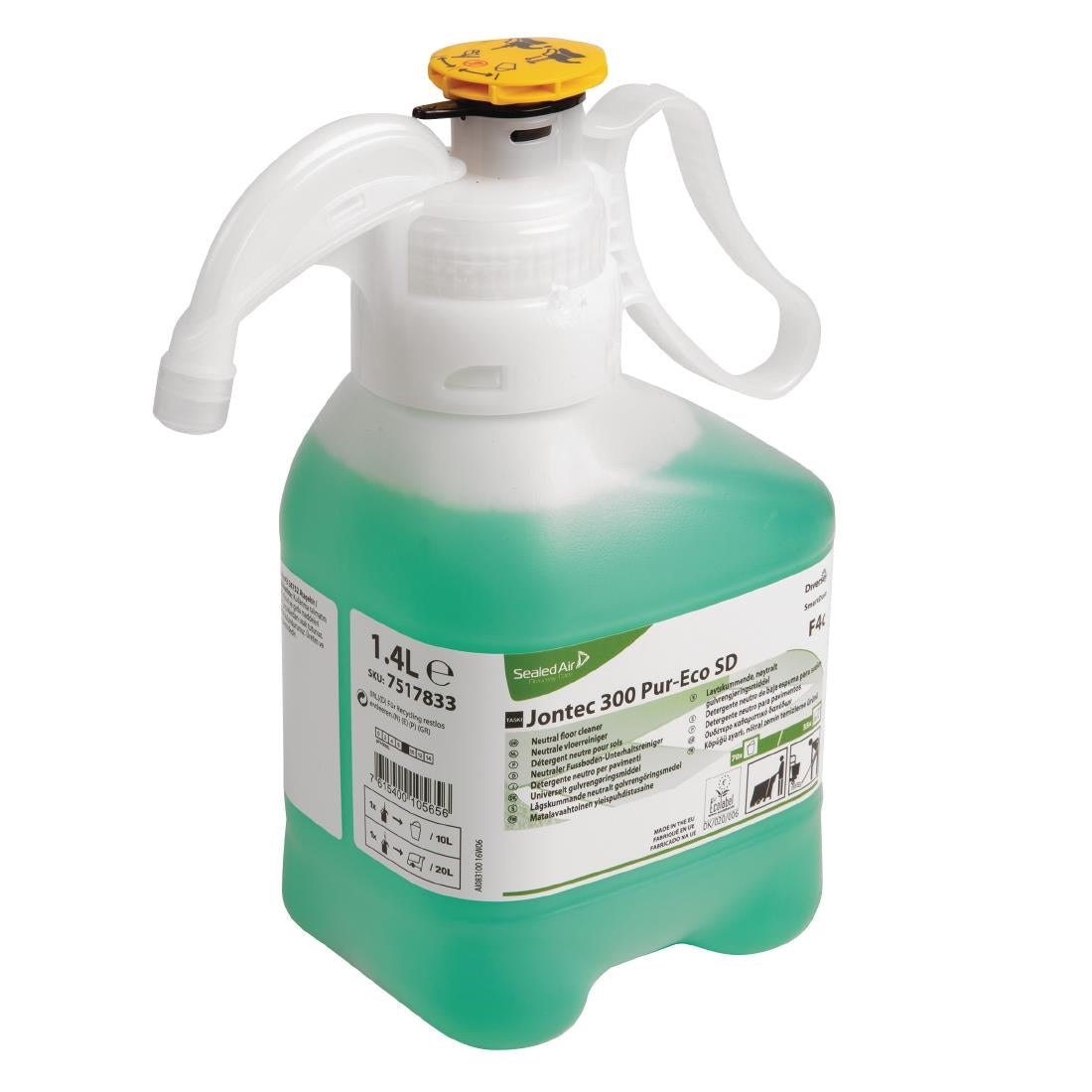 TASKI SmartDose Jontec 300 Pur-Eco Floor Cleaner Super Concentrate 1.4 Litre - DE377 Diversey