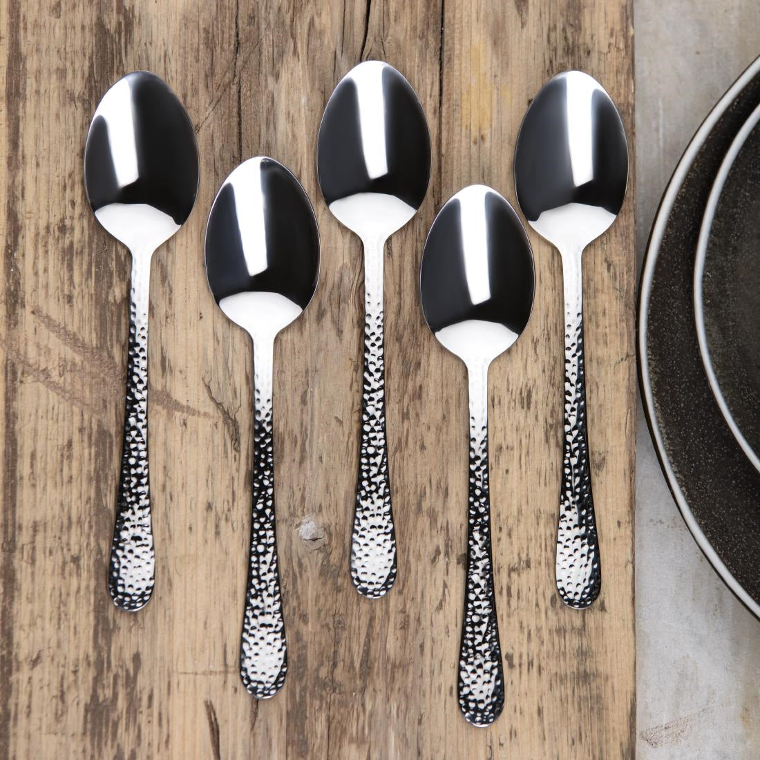 Olympia Tivoli Dessert Spoons (Pack of 12) - DE385 Spoons Olympia