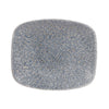 Churchill Studio Prints Raku Rectangular Plates Topaz Blue 154mm (Pack of 12) - DE576 Plates Churchill