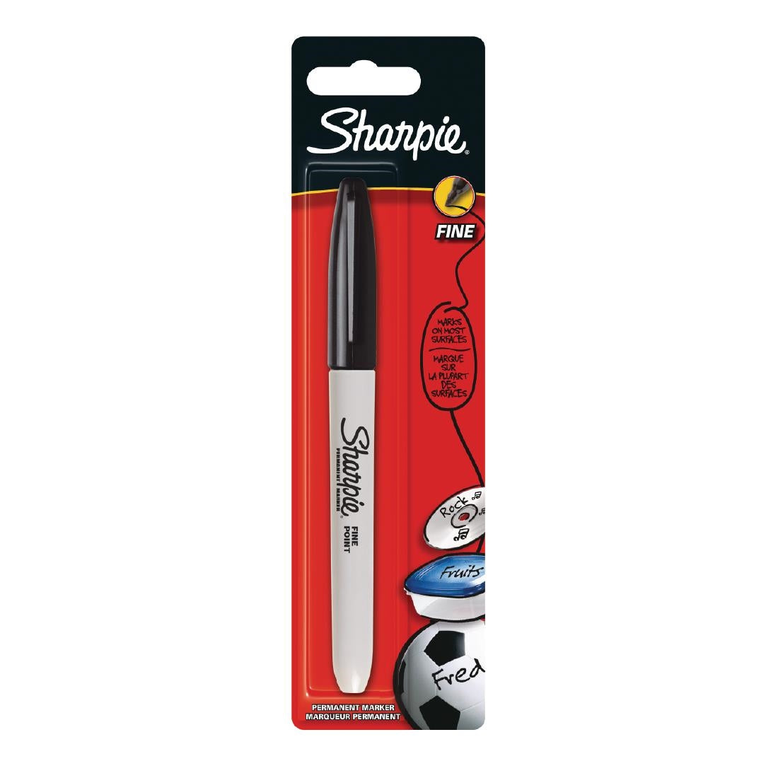 Sharpie Fine Permanent Marker Black - DE706 Sharpie