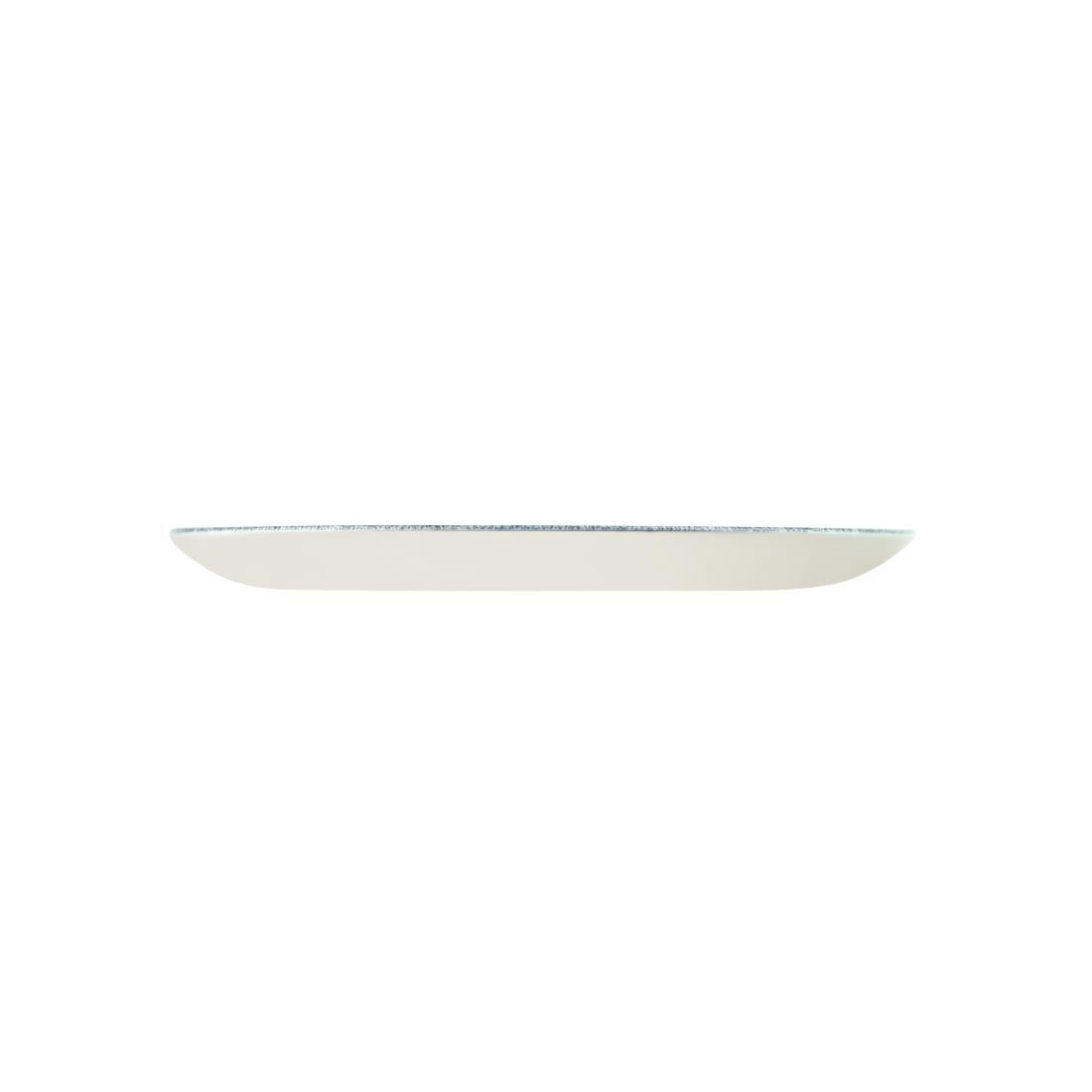 Churchill Studio Prints Raku Large Round Coupe Plate Topaz Blue 288mm - DE882 Plates Churchill
