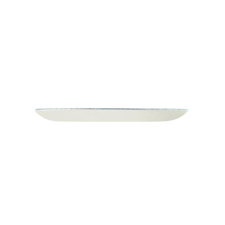 Churchill Studio Prints Raku Large Round Coupe Plate Topaz Blue 288mm - DE882 Plates Churchill