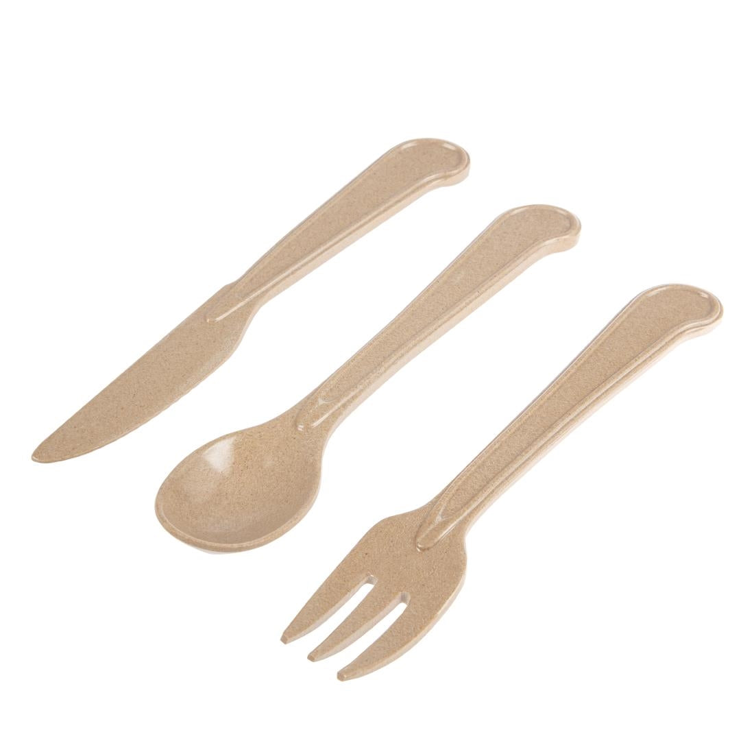 Reusable Rice Husk Cutlery Set - DE930 Huskup