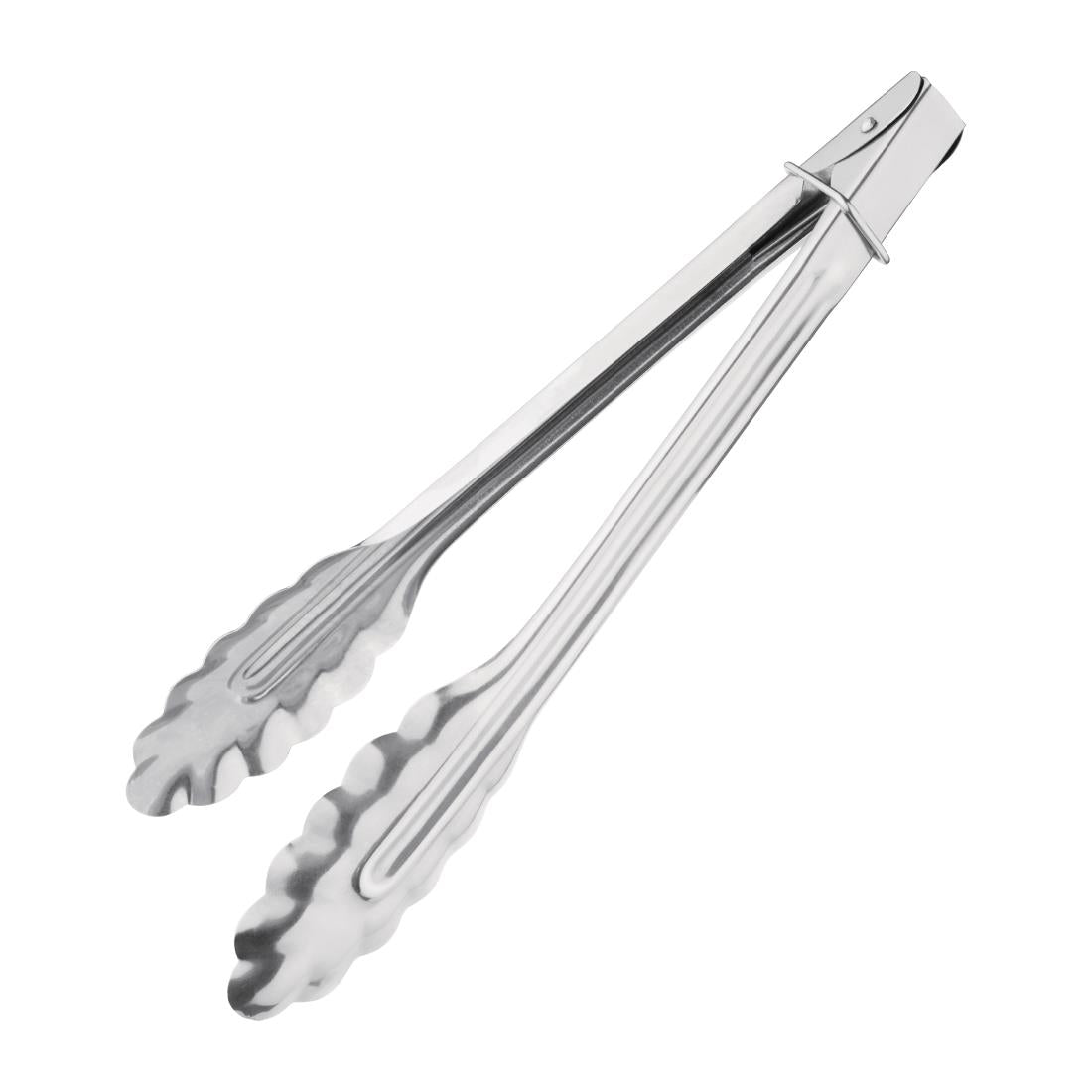 Nisbets Essentials Catering Tongs 245mm - DF668 Nisbets Essentials