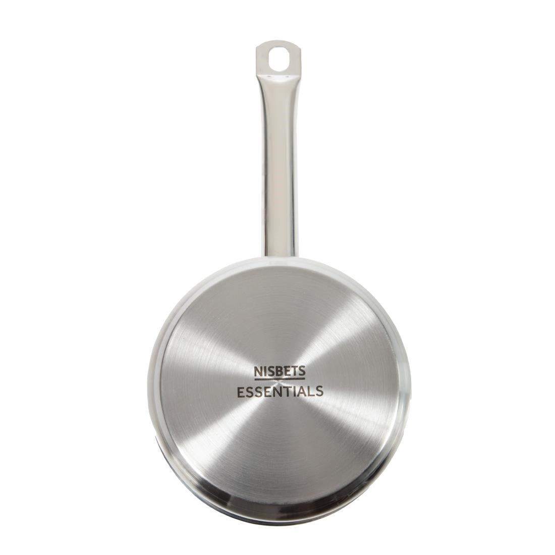 Nisbets Essentials Stainless Steel Saucepan With Lid 16cm - DF670 Nisbets Essentials