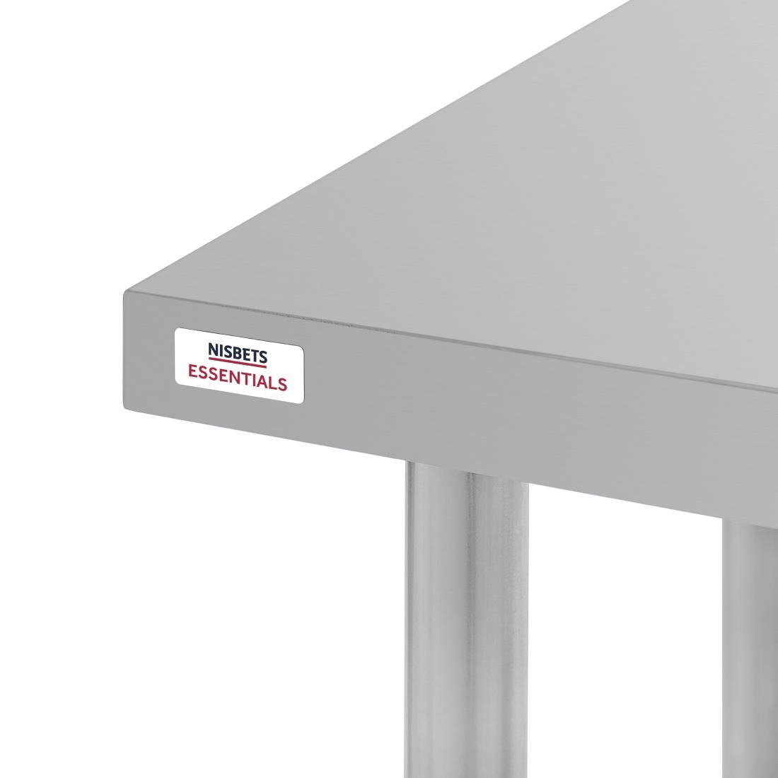 Nisbets Essentials Self Assembly Stainless Steel Table 1200 x 600mm - DF677 Stainless Steel Centre Tables Nisbets Essentials