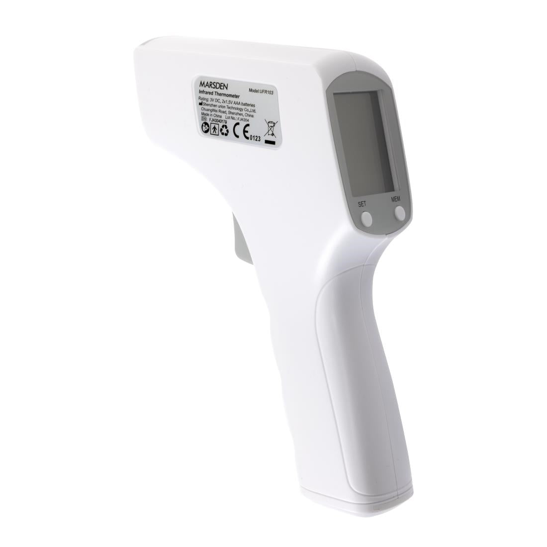 Marsden Non-Contact Infrared Forehead Thermometer FT3010 - DF717 Marsden