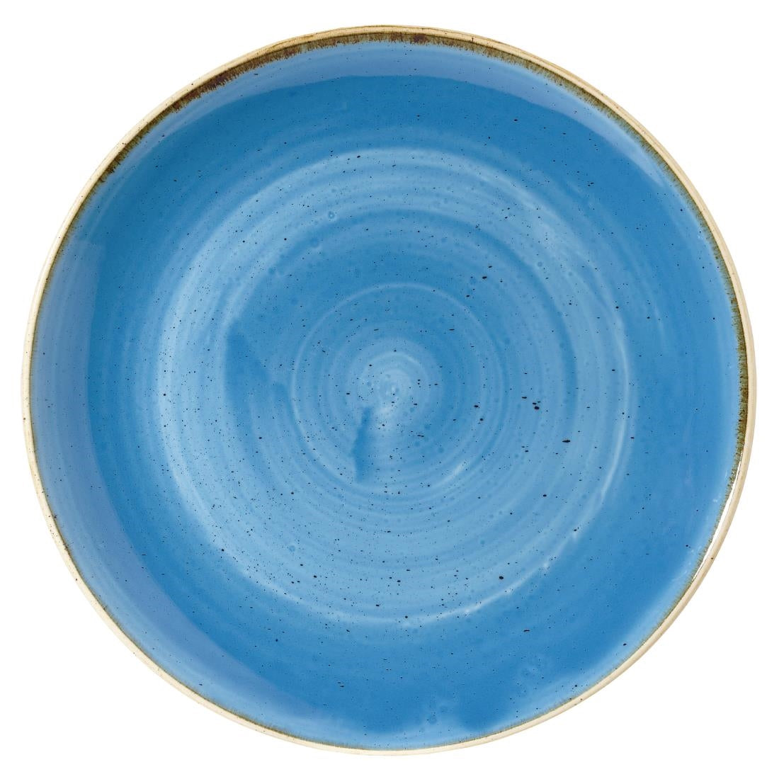 Churchill Stonecast Round Coupe Bowl Cornflower Blue 311mm (Pack of 6) - DF781 Bowls Churchill